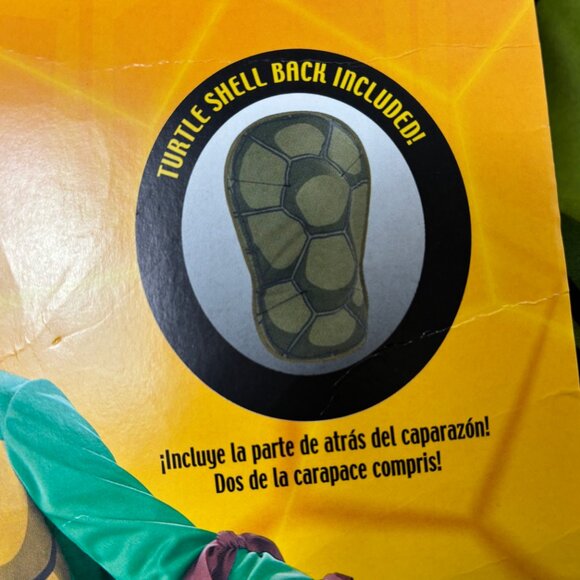 Michelangelo Mutant Ninja Turtles  Costume Medium 7-10  NWT - Picture 7 of 7